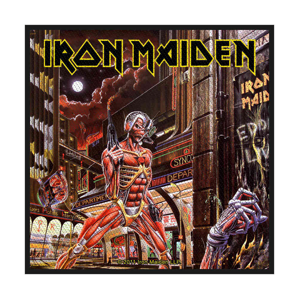 Iron Maiden - Somewhere Back In Time Patch - Multicolours